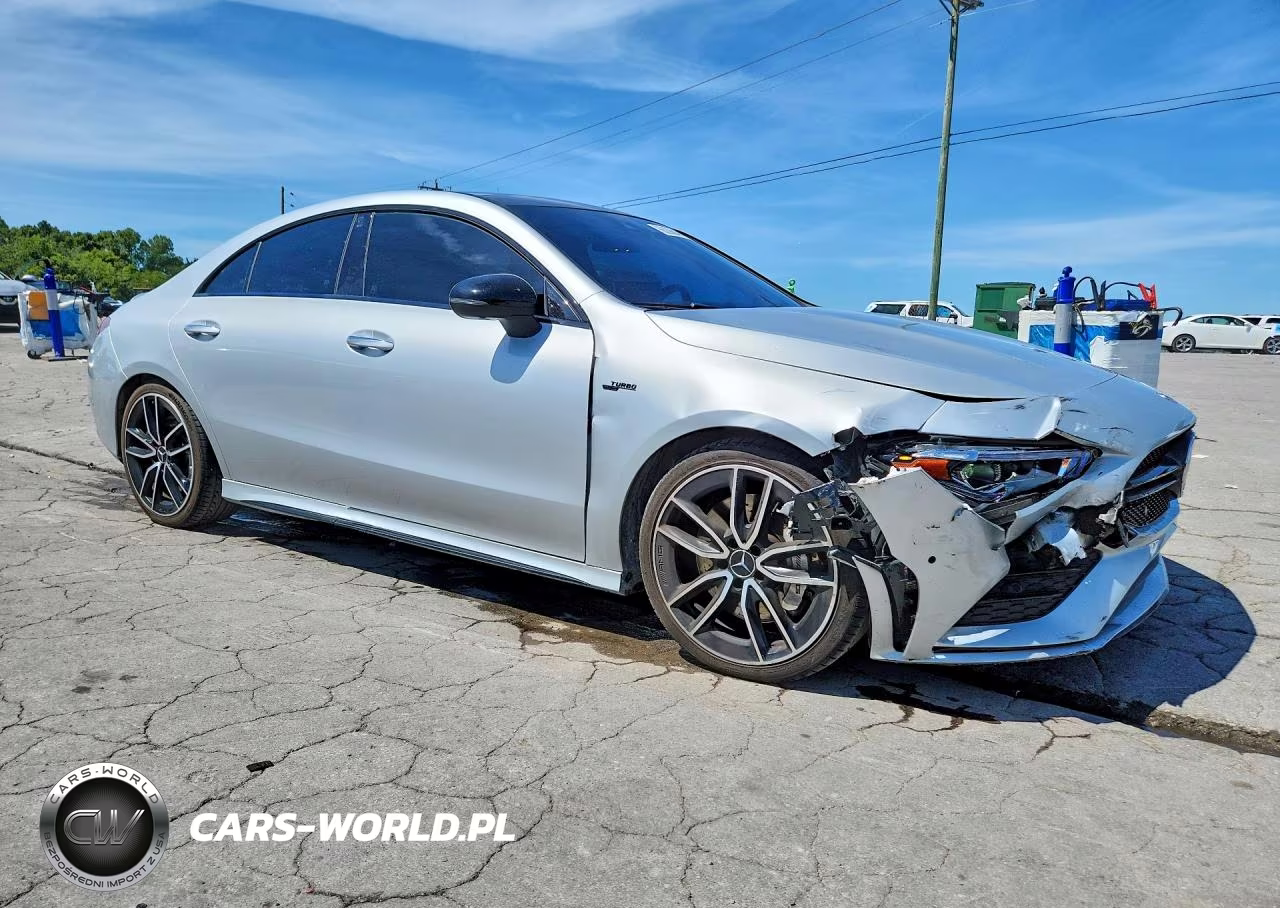 2022 Mercedes-Benz Cla Amg 35 4Matic VIN:W1K5J5BB5NN316234 - 4
