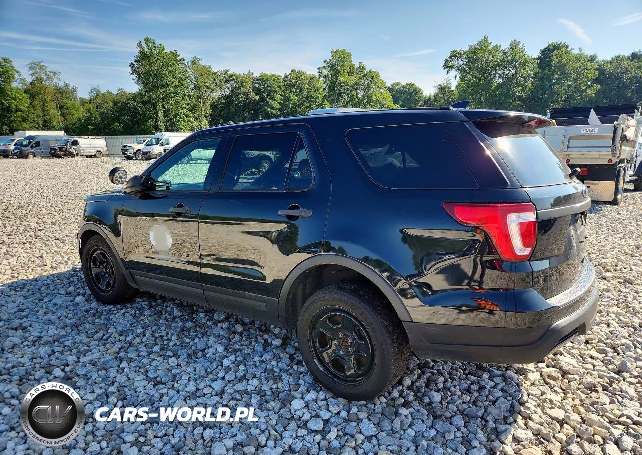 2019 Ford Explorer Police Interceptor VIN:1FM5K8AR4KGB44524 - 2