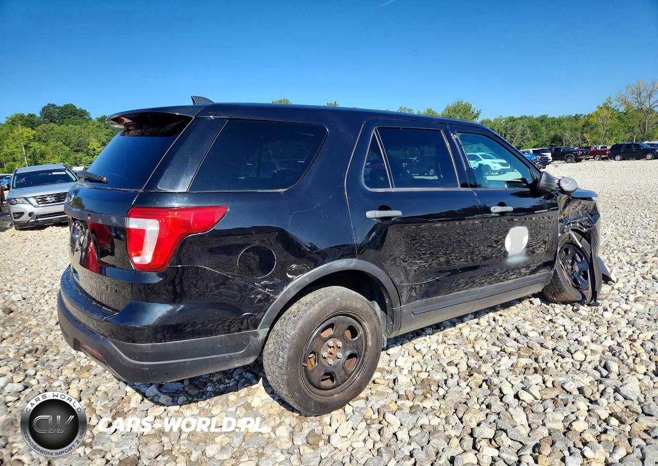 2019 Ford Explorer Police Interceptor VIN:1FM5K8AR4KGB44524 - 3