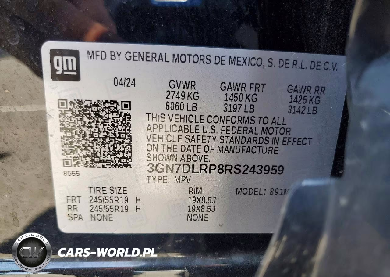 2024 Chevrolet Equinox 2Lt VIN:3GN7DLRP8RS243959 - 14