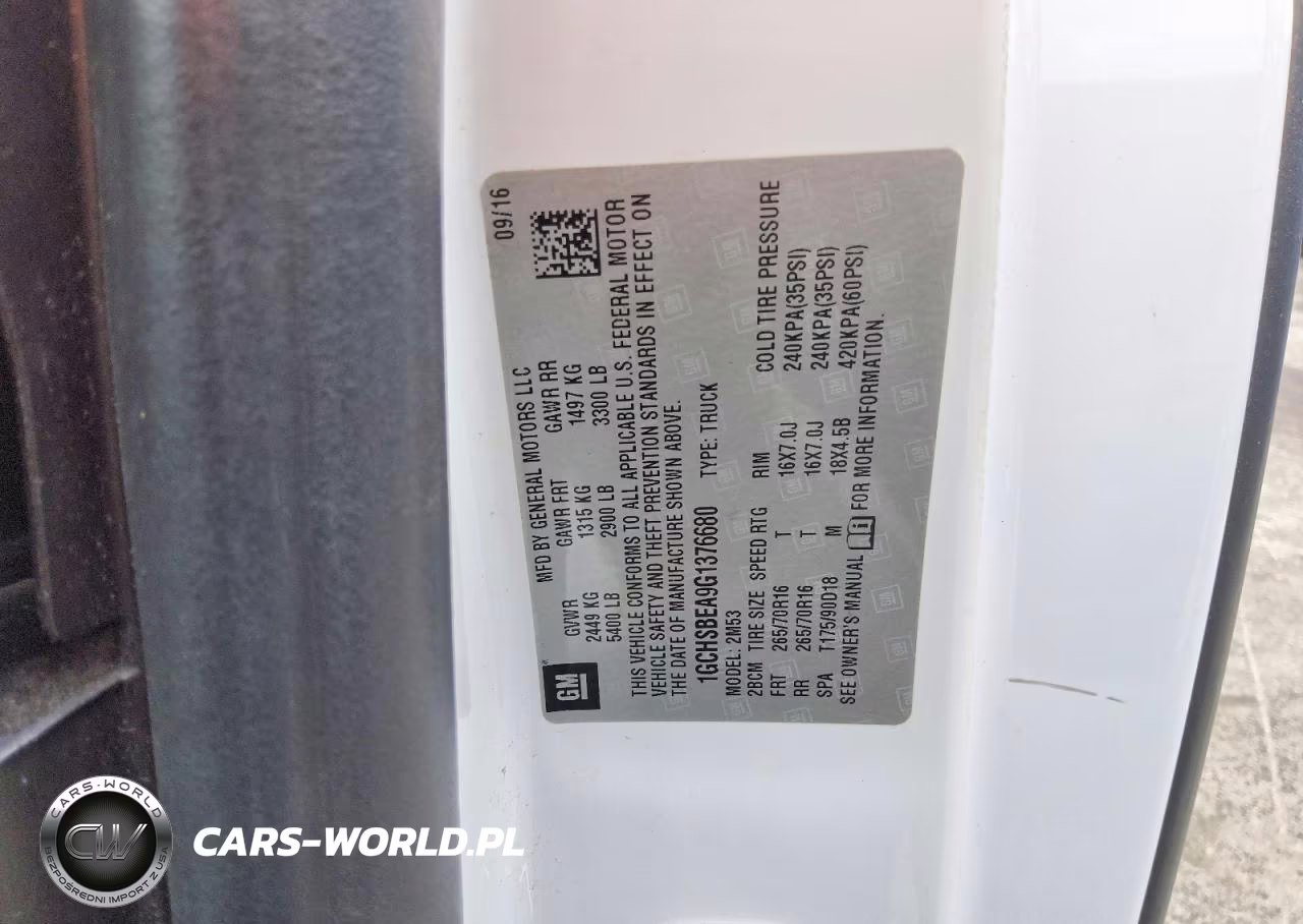 2016 Chevrolet Colorado VIN:1GCHSBEA9G1376680 - 12