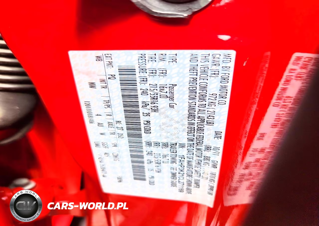 2012 Ford Focus Se VIN:1FAHP3K21CL271169 - 12
