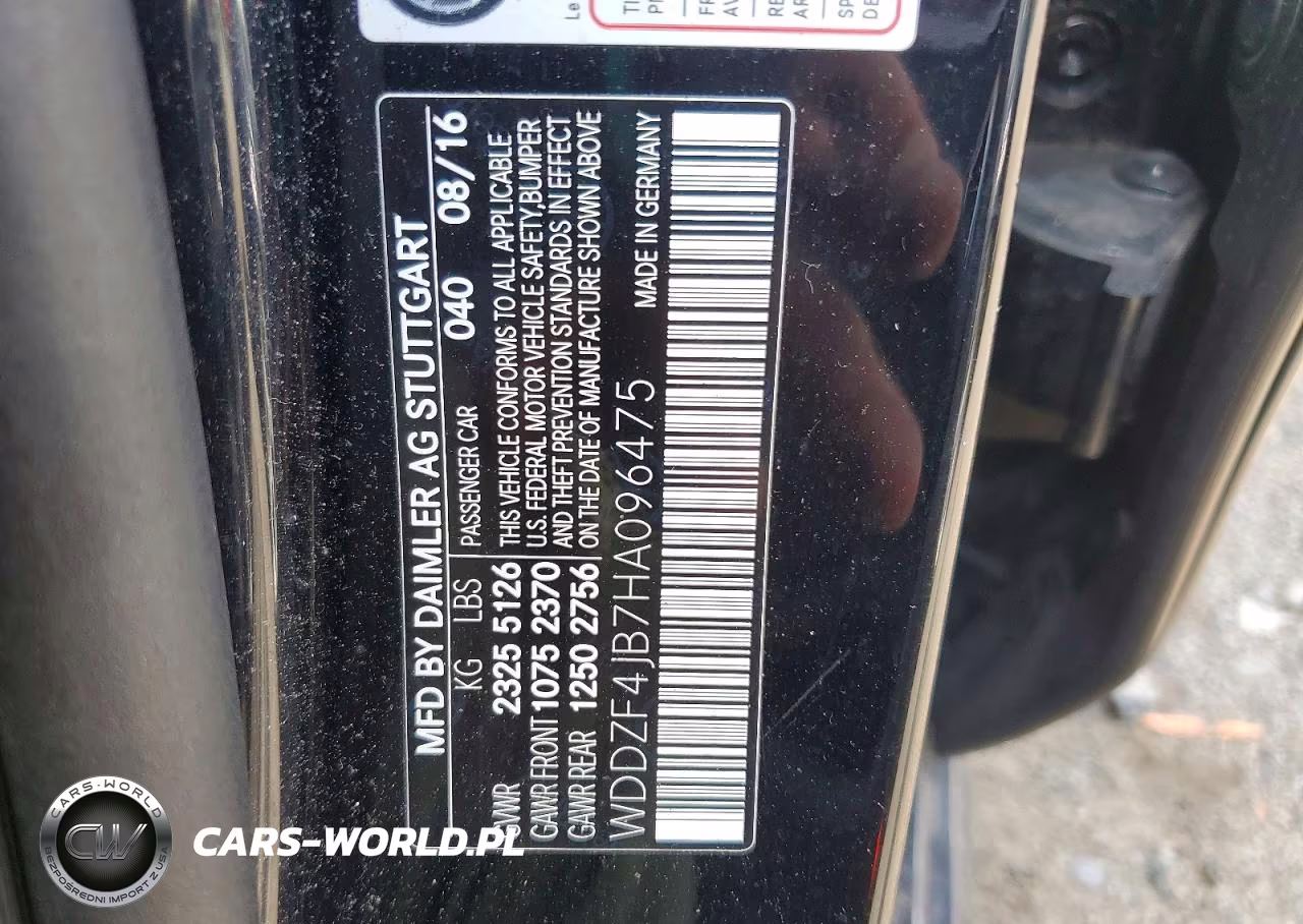 2017 Mercedes-Benz E 300 VIN:WDDZF4JB7HA096475 - 12