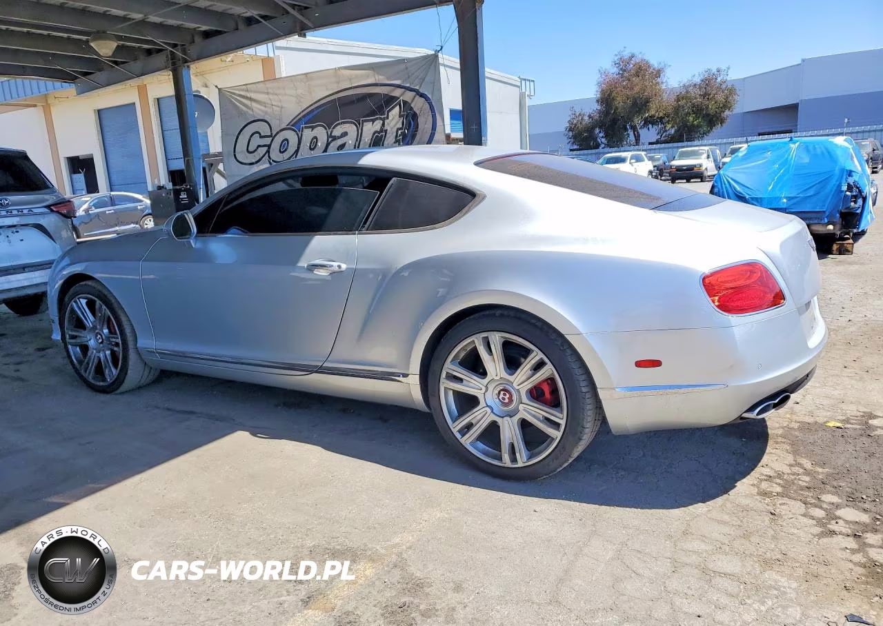 2013 Bentley Continental Gt V8 VIN:SCBFT7ZA9DC085367 - 2