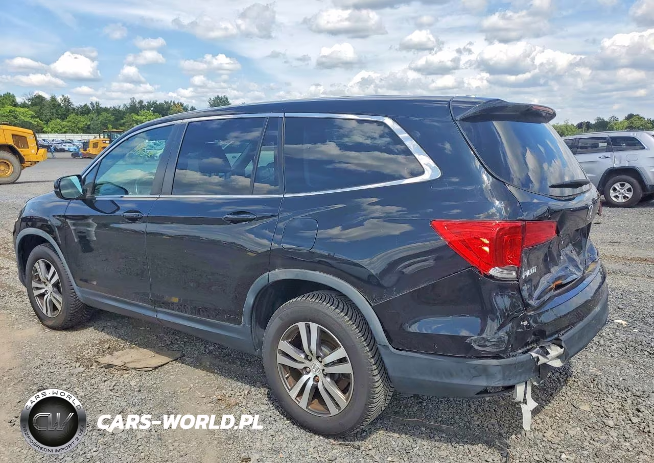 2017 Honda Pilot Exl VIN:5FNYF6H61HB070083 - 2