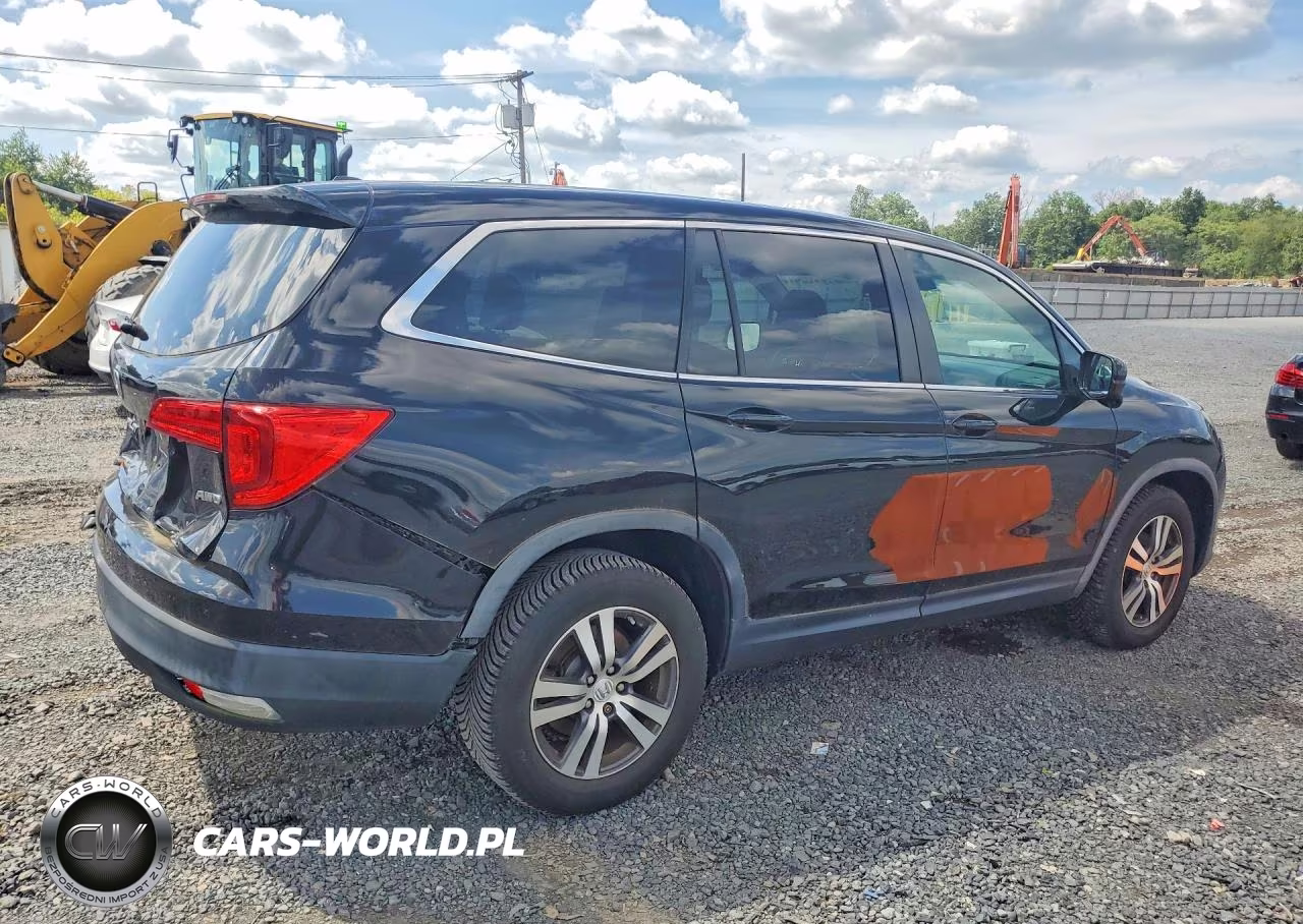 2017 Honda Pilot Exl VIN:5FNYF6H61HB070083 - 3
