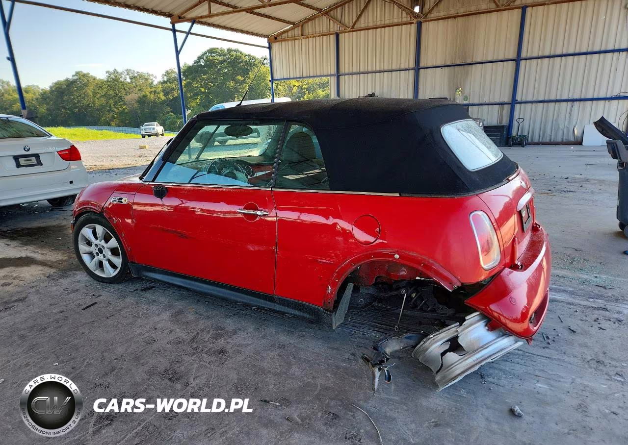 2006 Mini Cooper S VIN:WMWRH33576TK58030 - 2