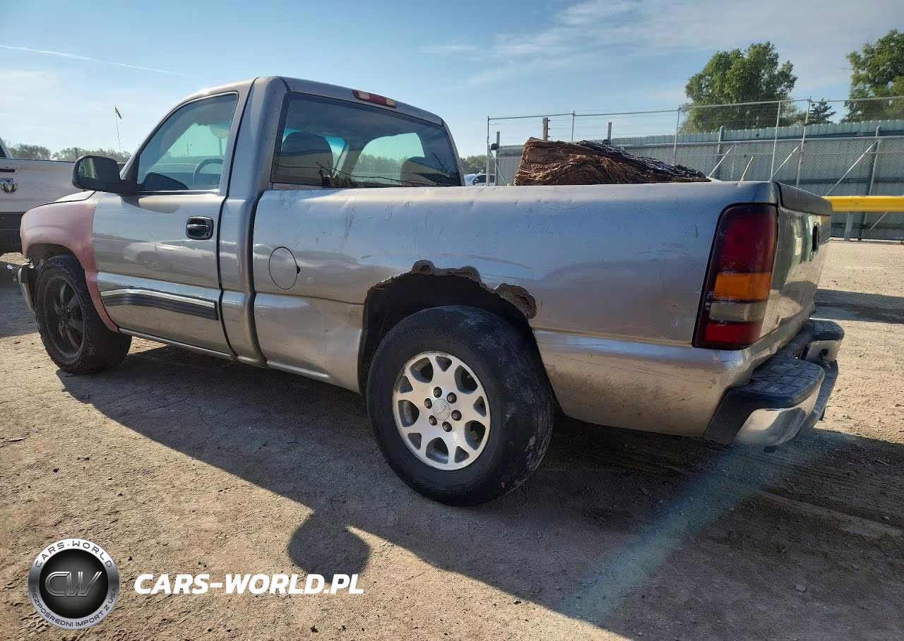 2000 Chevrolet Silverado C1500 VIN:1GCEC14W2YZ107186 - 2