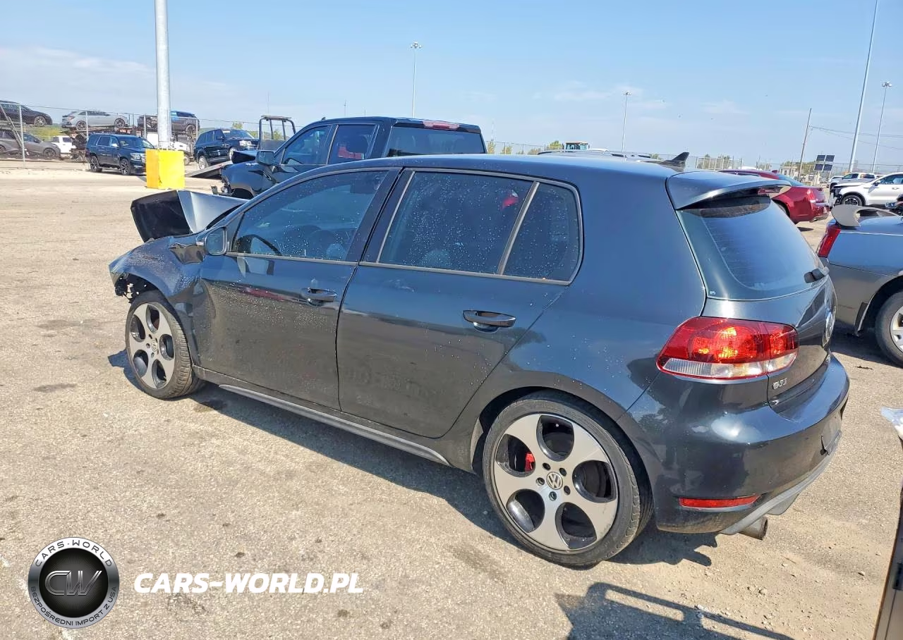 2012 Volkswagen Gti VIN:WVWHD7AJ9CW136877 - 2
