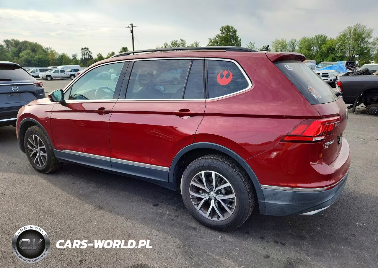 2018 Volkswagen Tiguan Se VIN:3VV2B7AX0JM205633 - 2