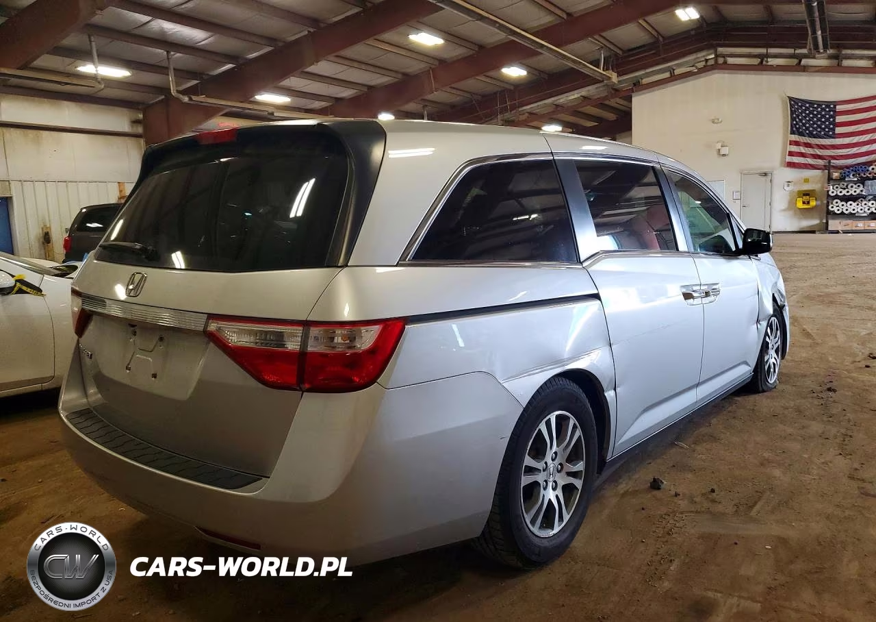 2012 Honda Odyssey Exl VIN:5FNRL5H67CB116340 - 3