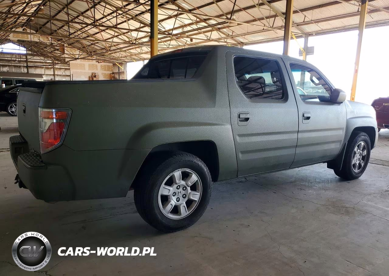 2007 Honda Ridgeline Rtl VIN:2HJYK16517H545518 - 3