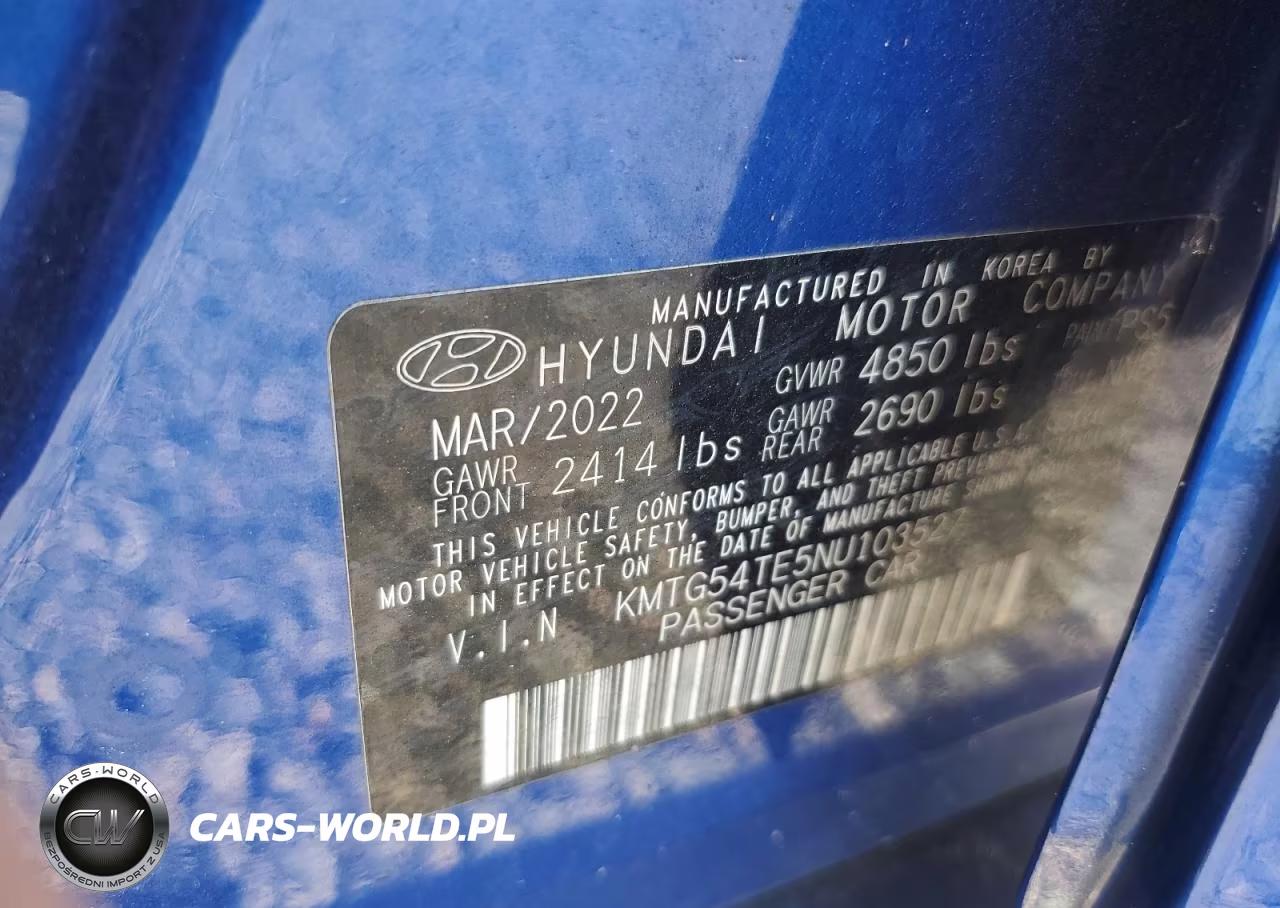 2022 Genesis G70 3.3T Standard VIN:KMTG54TE5NU103527 - 12