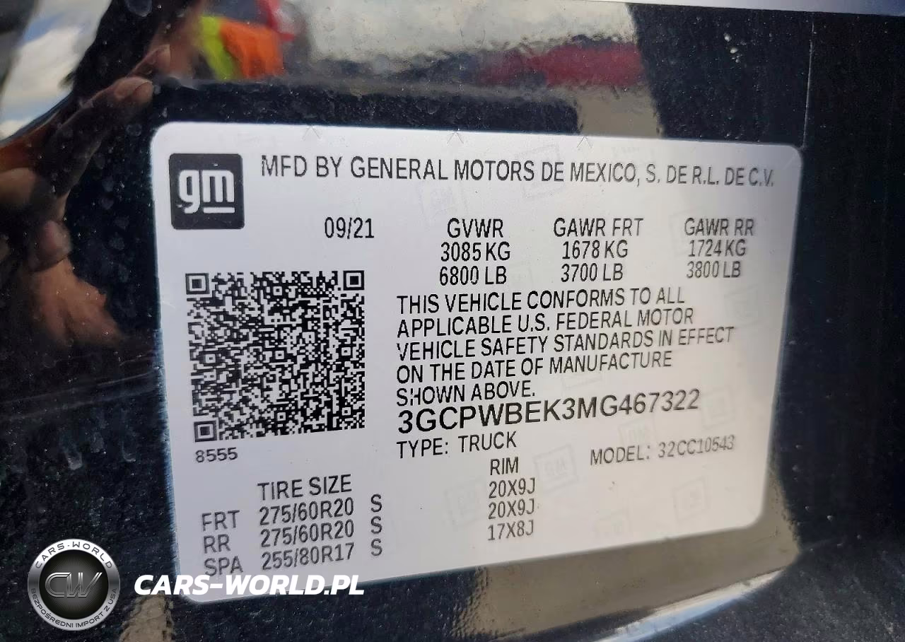 2021 Chevrolet Silverado C1500 Custom VIN:3GCPWBEK3MG467322 - 13