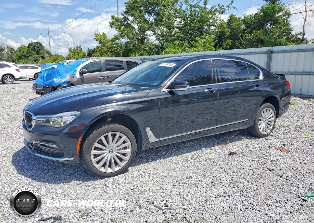 2018 BMW 740 I VIN:WBA7E2C55JG742273 - 1