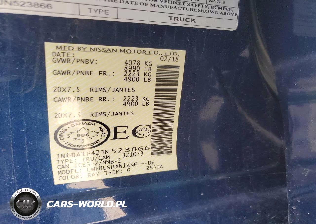 2018 Nissan Titan Xd S VIN:1N6BA1F42JN523866 - 12