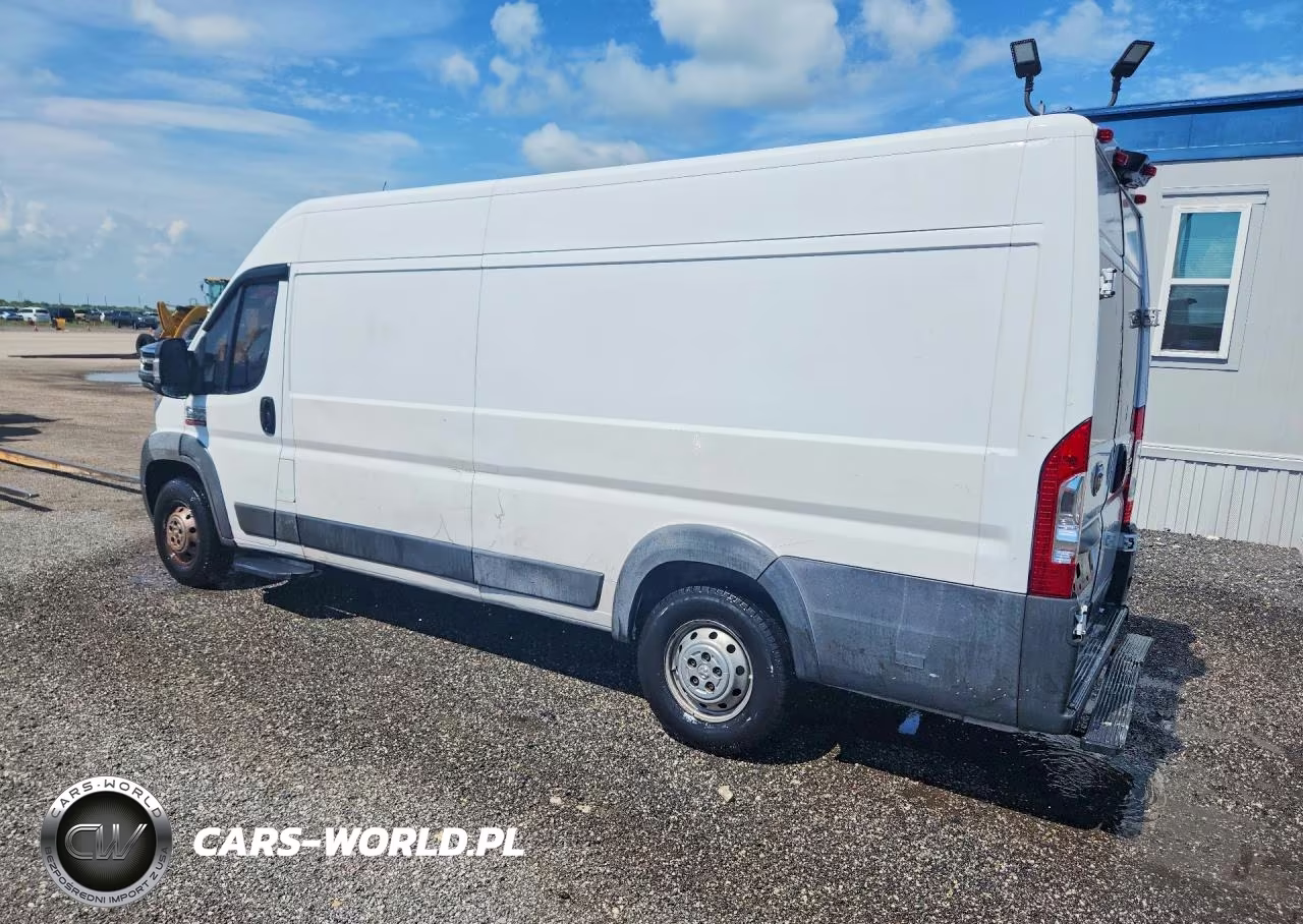 2017 Ram Promaster 3500 VIN:3C6URVJG9HE535595 - 2