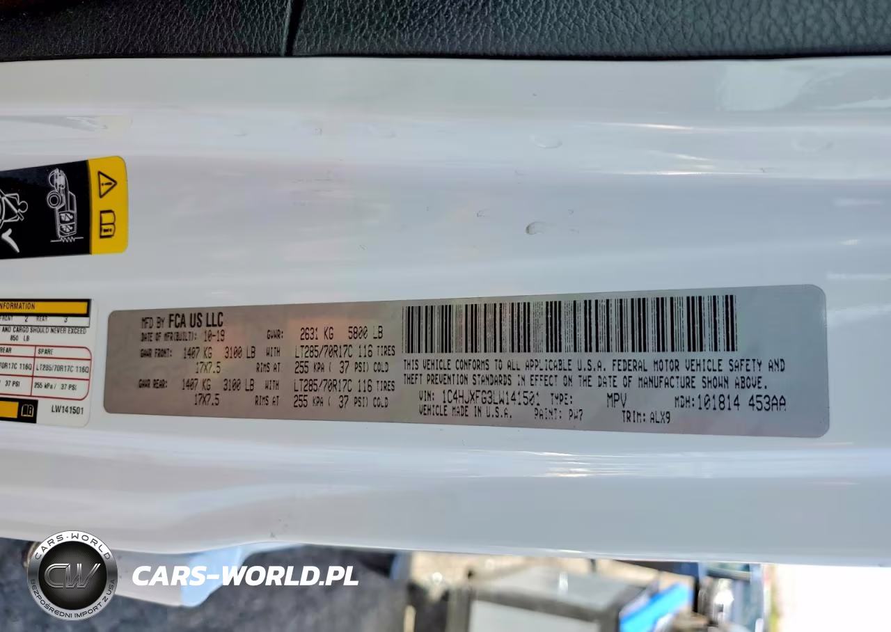 2020 Jeep Wrangler Unlimited Rubicon VIN:1C4HJXFG3LW141501 - 14