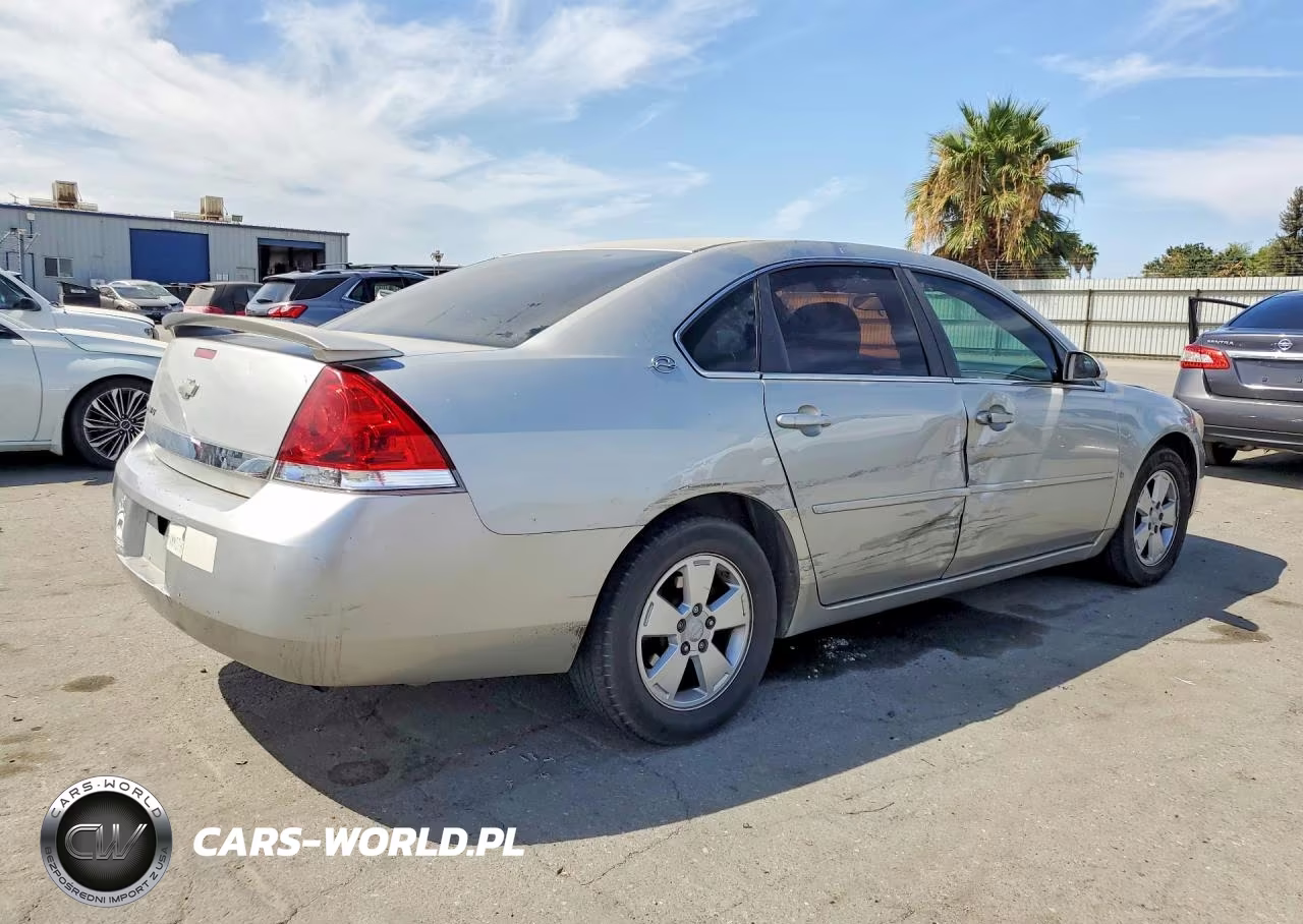 2008 Chevrolet Impala Lt VIN:2G1WT58N081261412 - 3