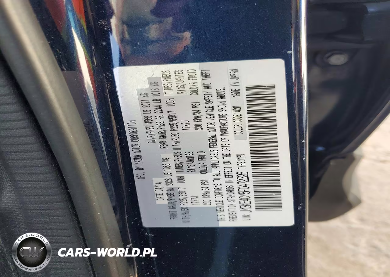 2015 Mazda Cx-5 Touring VIN:JM3KE4CY5F0472326 - 13