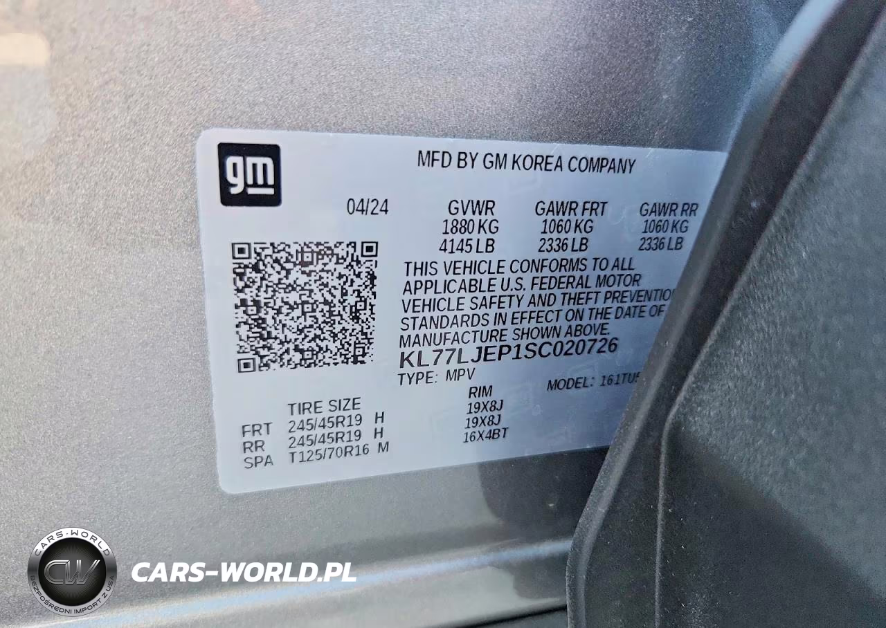2025 Chevrolet Trax 2Rs VIN:KL77LJEP1SC020726 - 13