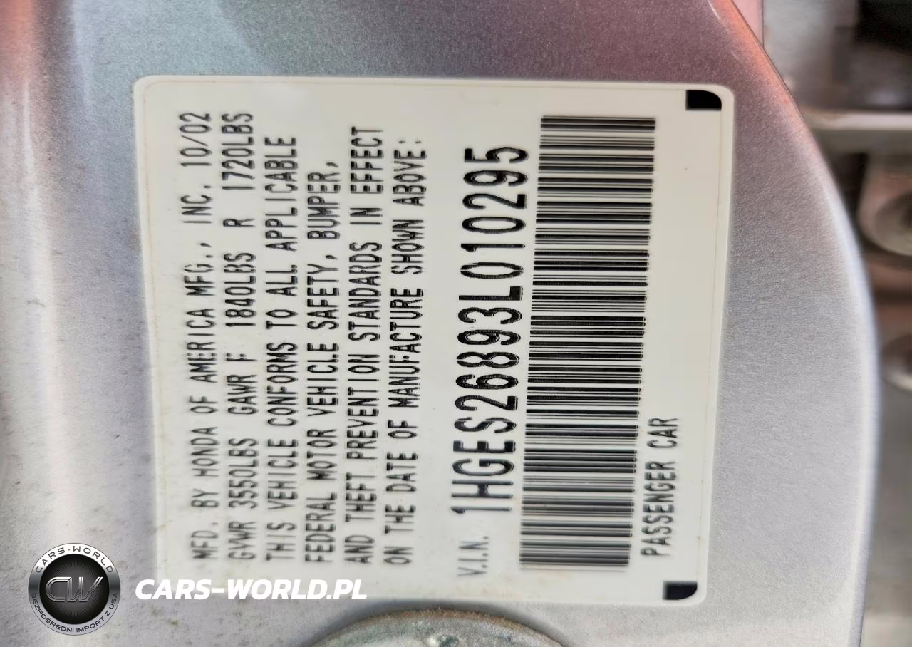 2003 Honda Civic Ex VIN:1HGES26893L010295 - 12