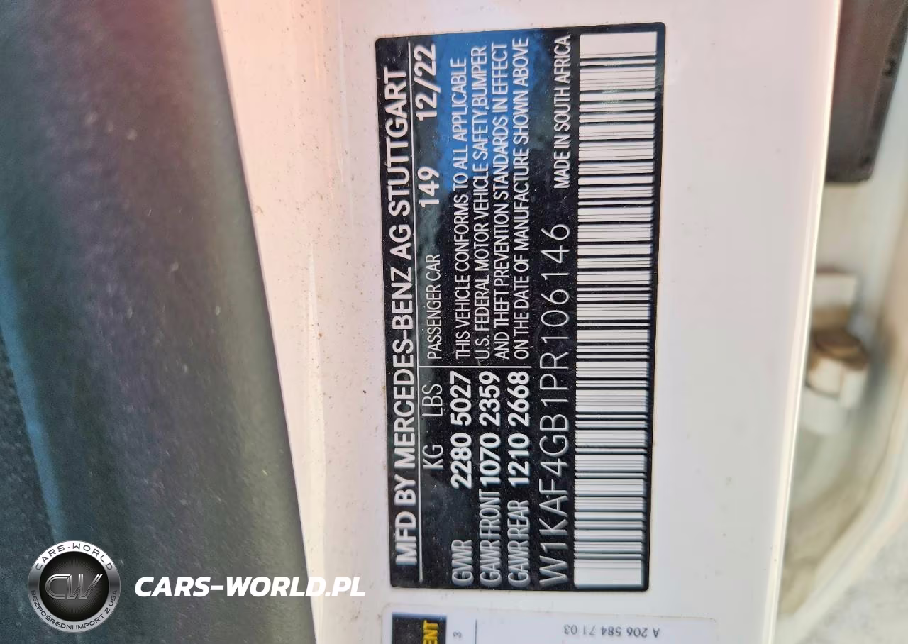 2023 Mercedes-Benz C 300 VIN:W1KAF4GB1PR106146 - 13