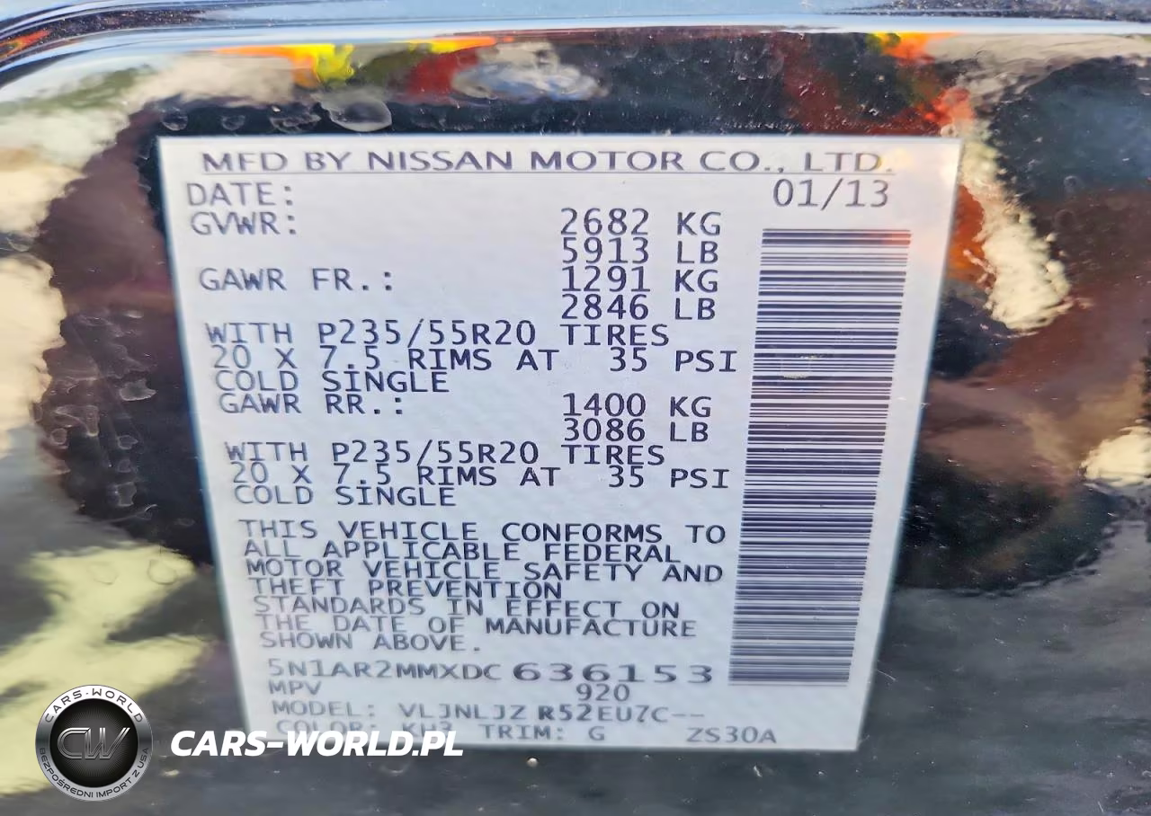 2013 Nissan Pathfinder S VIN:5N1AR2MMXDC636153 - 13