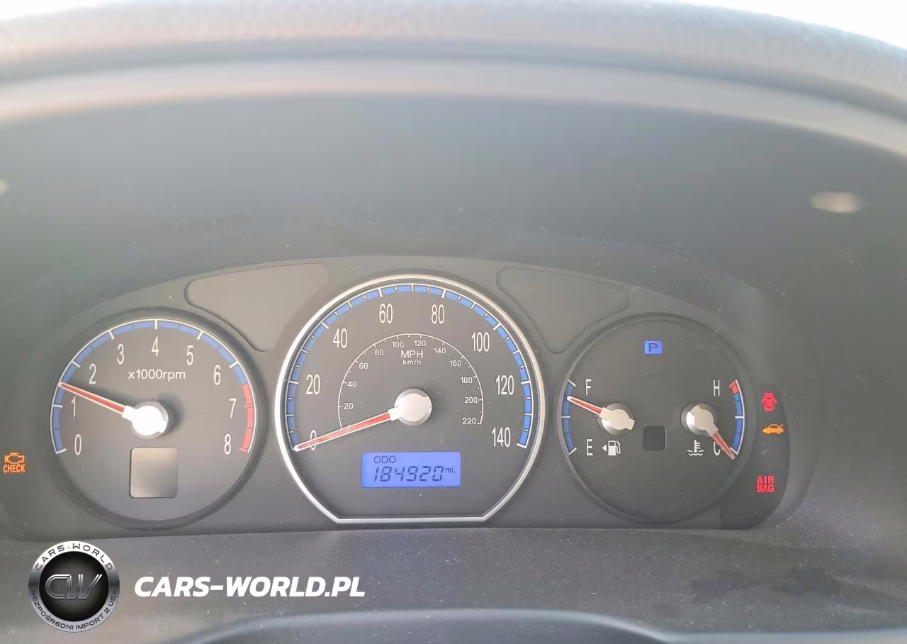 2008 Hyundai Santa Fe Gls VIN:5NMSG13D58H185974 - 9