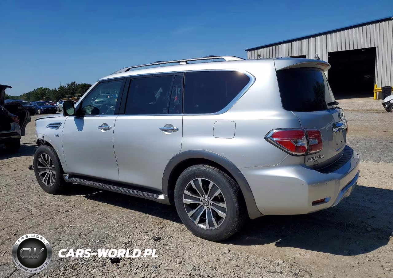 2018 Nissan Armada Sl VIN:JN8AY2ND9J9052605 - 2