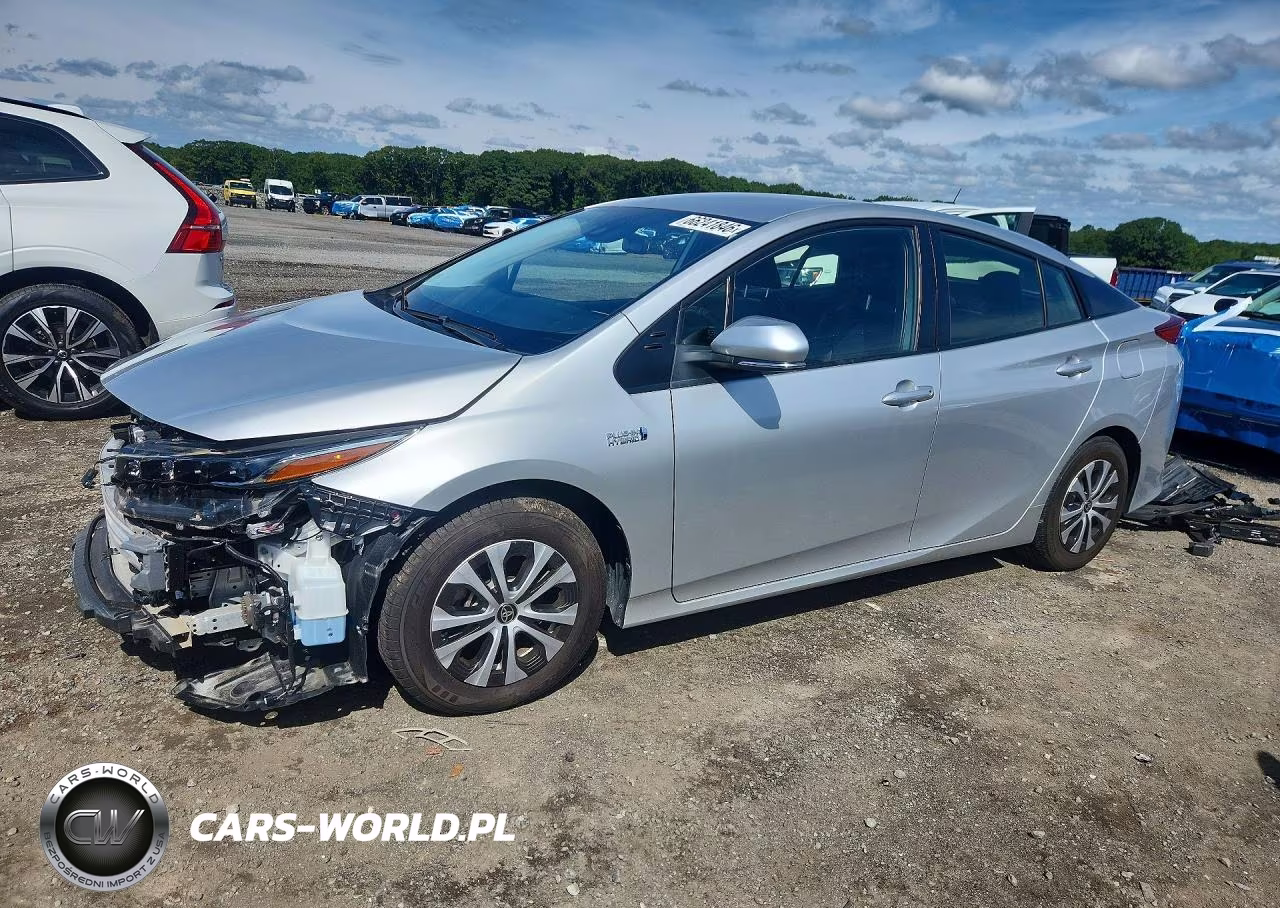 2022 Toyota Prius Prime Xle VIN:JTDKAMFP9N3222138 - 1