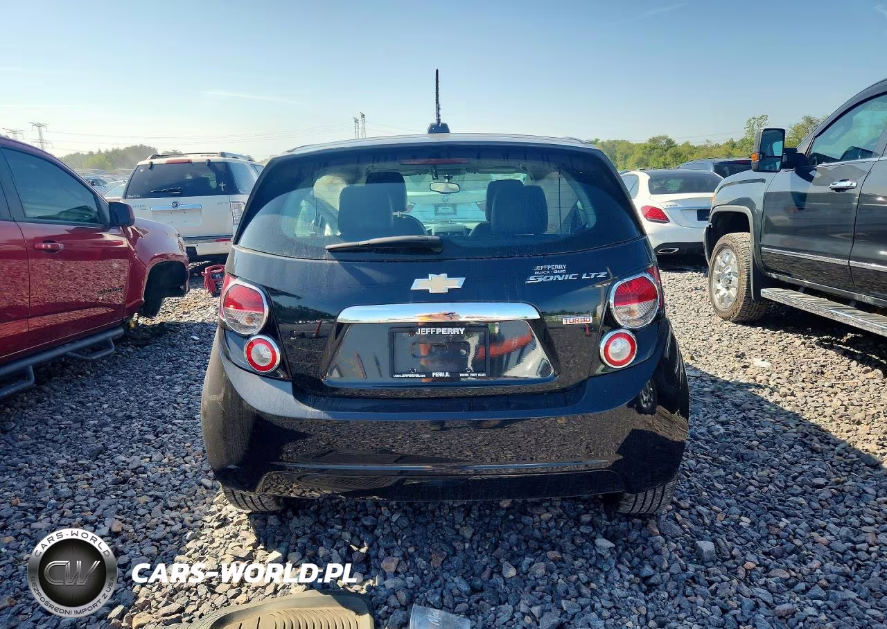 2015 Chevrolet Sonic Ltz VIN:1G1JE6SB7F4194026 - 6