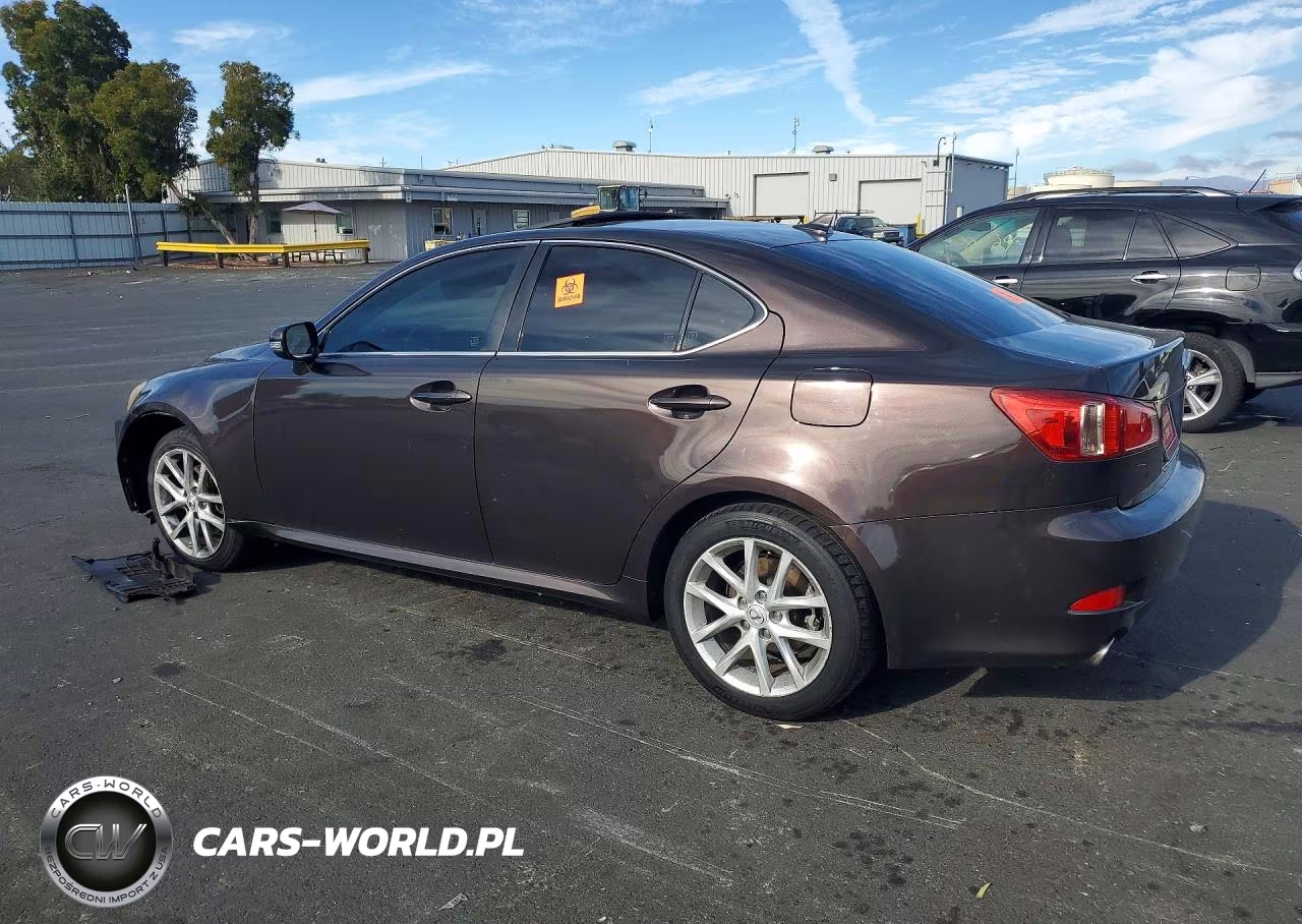 2012 Lexus Is 250 Base VIN:JTHBF5C26C5184707 - 2