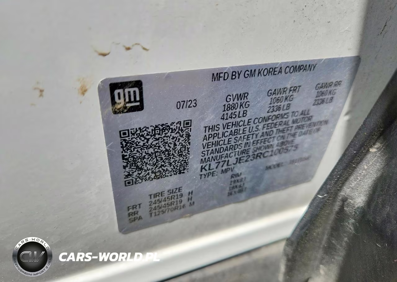 2024 Chevrolet Trax 2Rs VIN:KL77LJE23RC100575 - 13