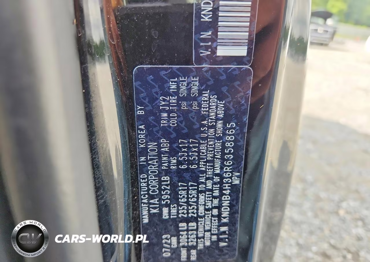2024 Kia Carnival Lx VIN:KNDNB4H36R6358865 - 13