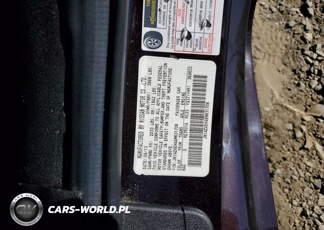 2014 Nissan 370Z Touring VIN:JN1AZ4EH4EM631708 - 12