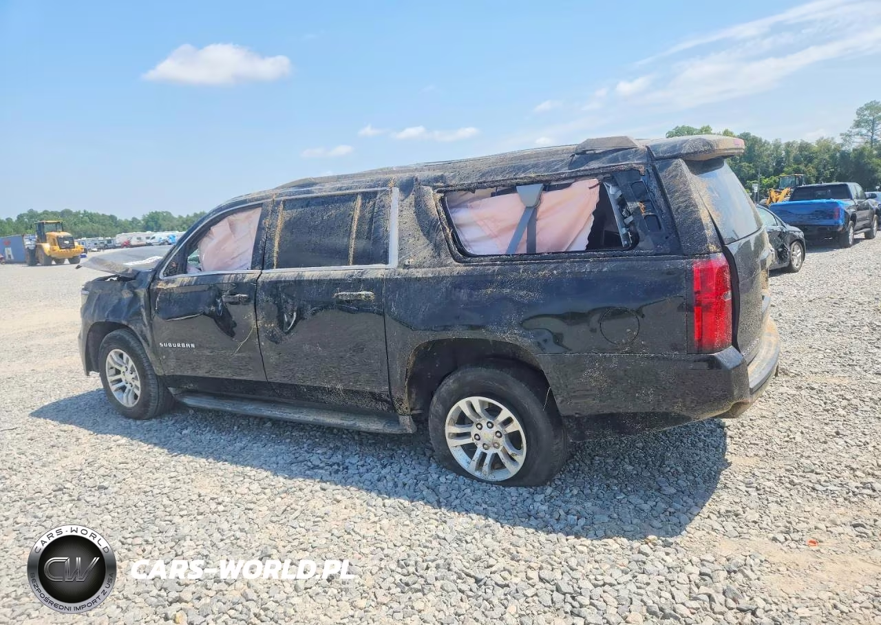 2015 Chevrolet Suburban C1500 Lt VIN:1GNSCJKC1FR602530 - 2