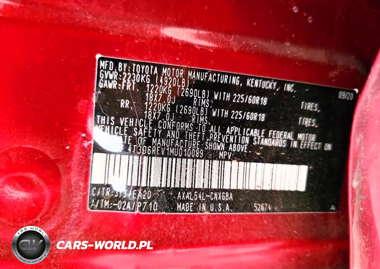 2021 Toyota Rav4 Limited VIN:4T3D6RFV1MU010089 - 13