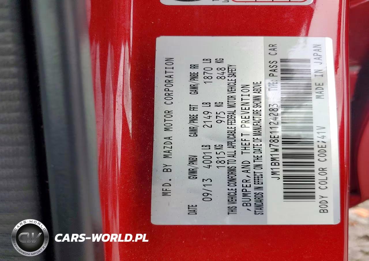 2014 Mazda 3 Grand Touring VIN:JM1BM1W78E1124283 - 12