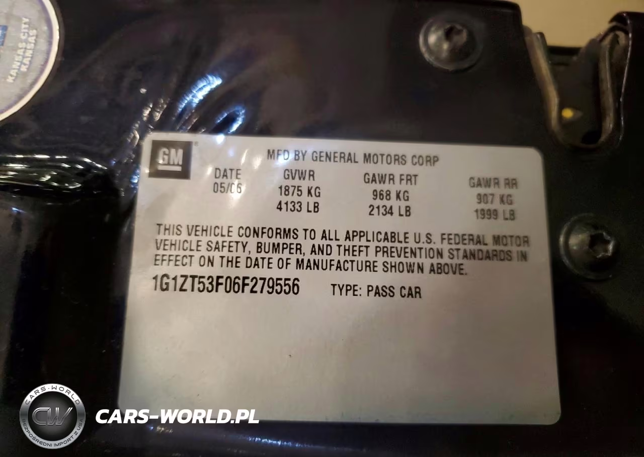 2006 Chevrolet Malibu Lt VIN:1G1ZT53F06F279556 - 12