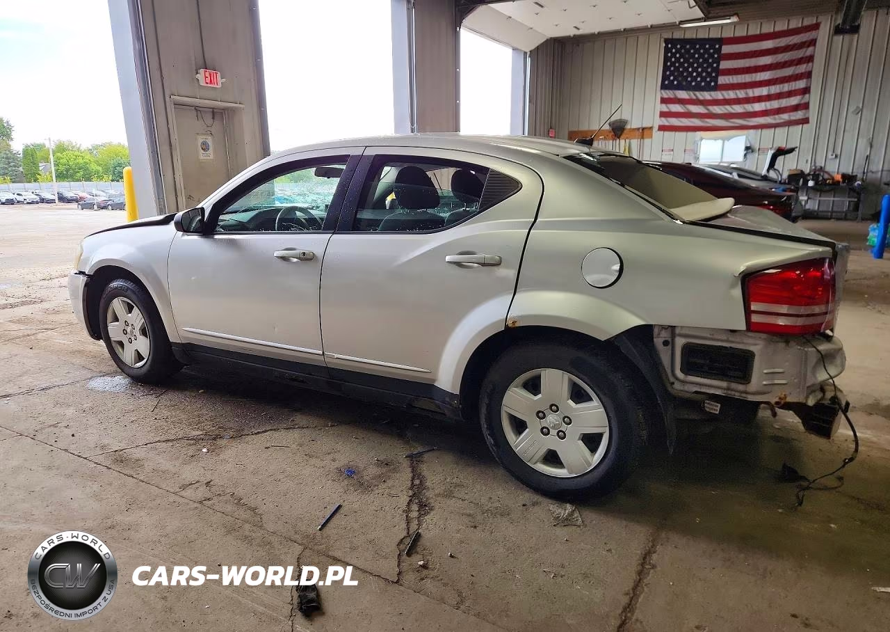 2008 Dodge Avenger Se VIN:1B3LC46K18N272643 - 2