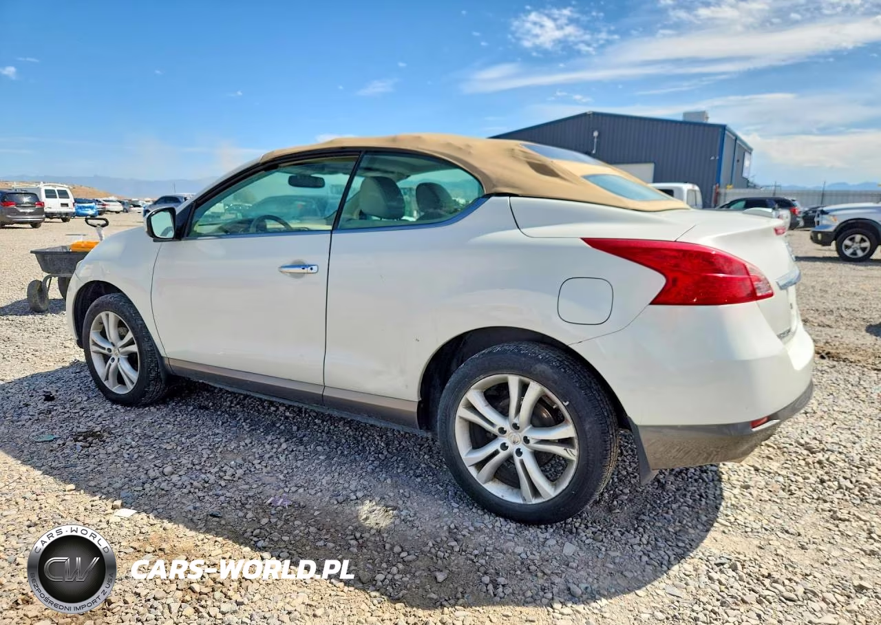 2011 Nissan Murano Crosscabriolet VIN:JN8AZ1FY8BW000992 - 2