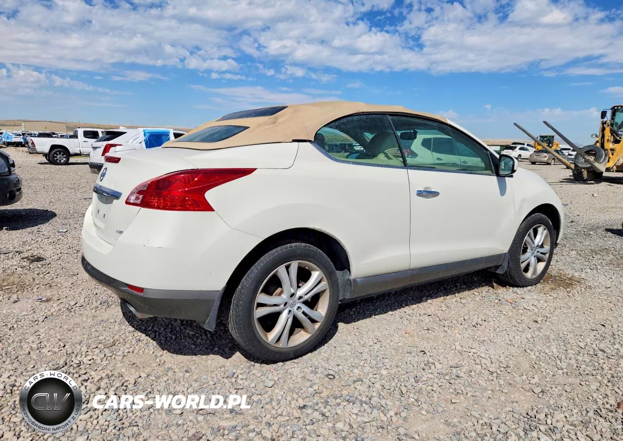 2011 Nissan Murano Crosscabriolet VIN:JN8AZ1FY8BW000992 - 3