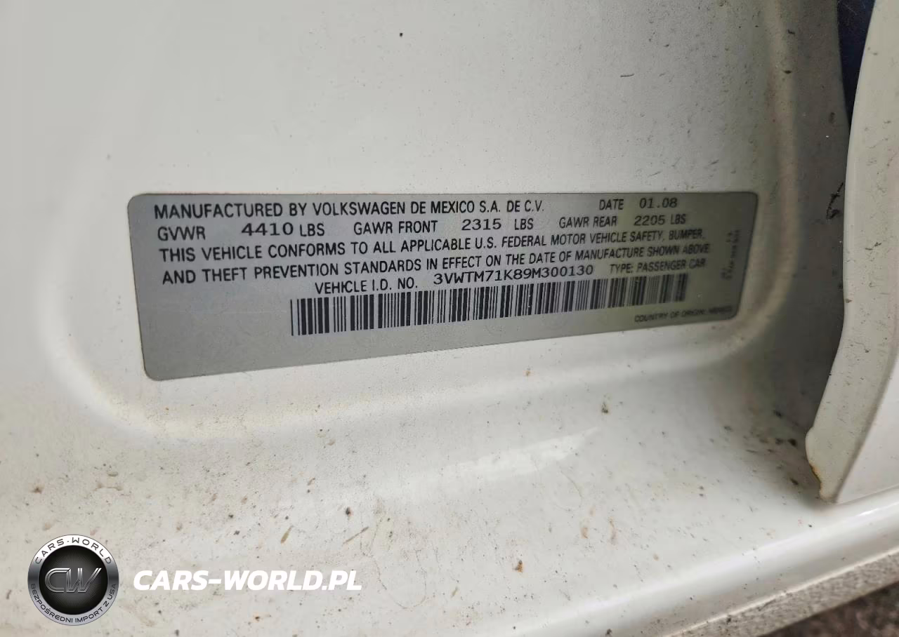 2009 Volkswagen Jetta Se VIN:3VWTM71K89M300130 - 12