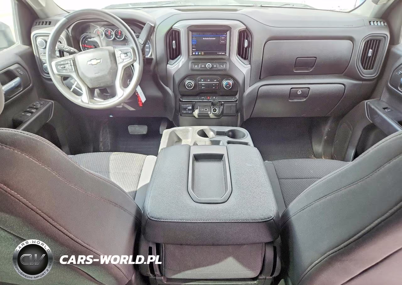 2021 Chevrolet Silverado K1500 Custom VIN:3GCUYBEFXMG375818 - 8