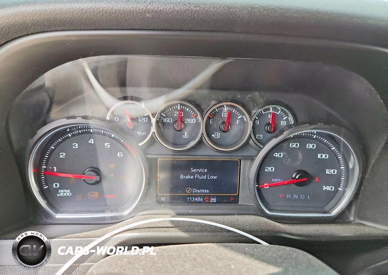 2021 Chevrolet Silverado K1500 Custom VIN:3GCUYBEFXMG375818 - 9