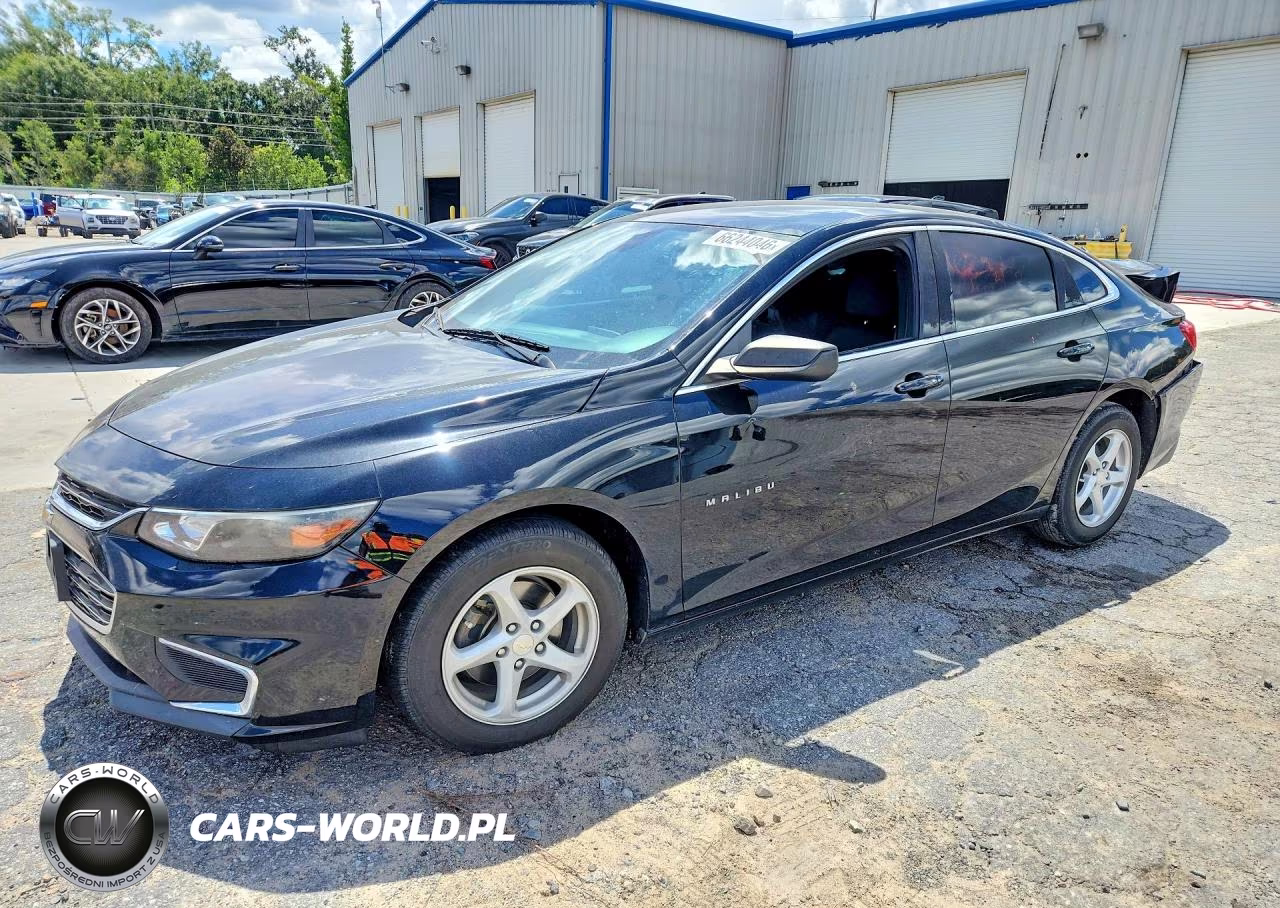 2018 Chevrolet Malibu Ls VIN:1G1ZB5ST3JF276301 - 1