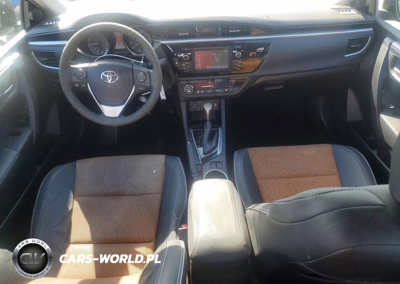 2015 Toyota Corolla S VIN:2T1BURHE3FC438317 - 8