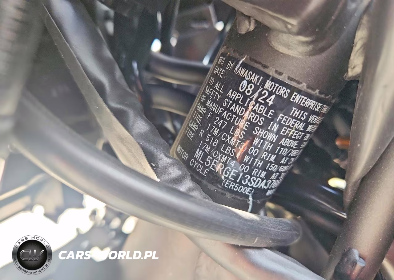 2025 Kawasaki Er500 VIN:ML5ERGE13SDA37669 - 9