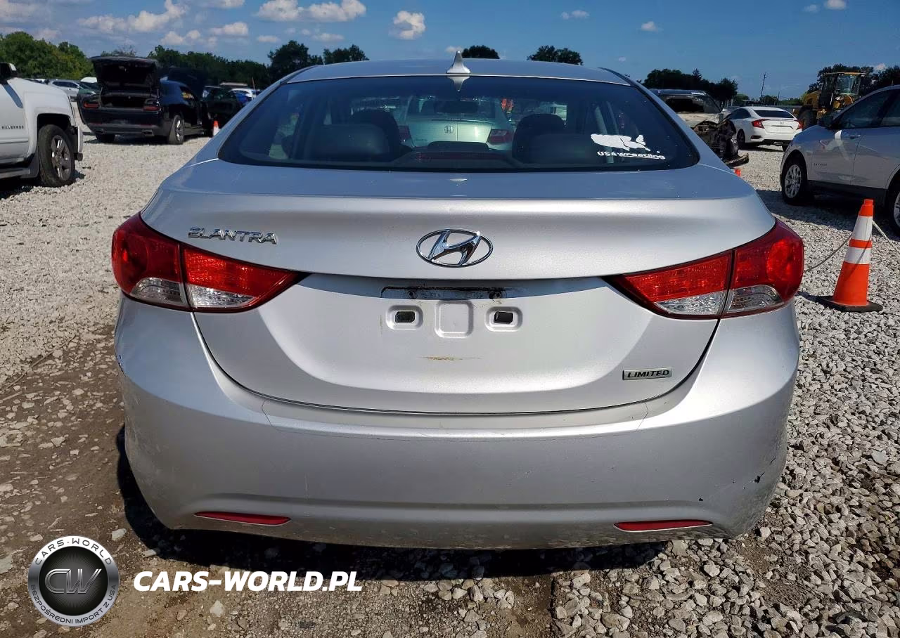 2012 Hyundai Elantra Limited VIN:KMHDH4AE4CU213795 - 6